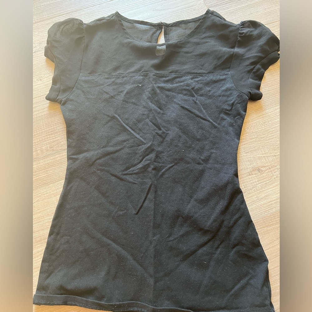 Used Black Express shirt
